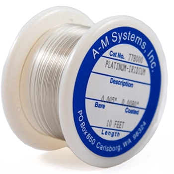 Coated Platinum-Iridium Wire